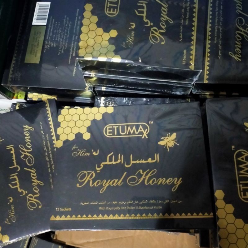 

ETUMAX ROYAL HONEY VIP isi 12 x 20g sachet asli Malaysia