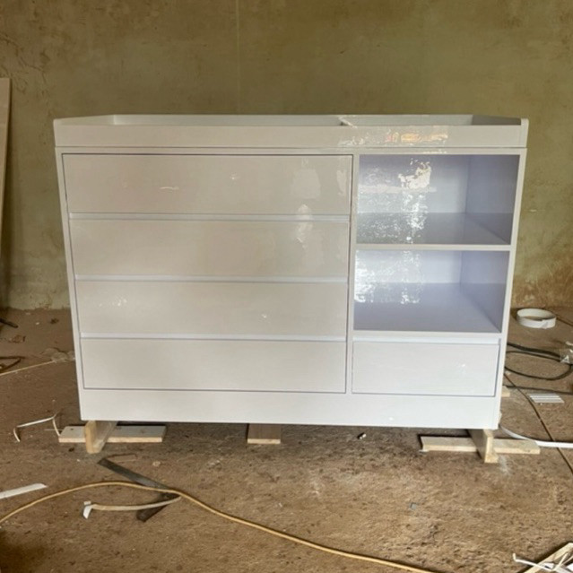 Changing Table Meja Popok Bayi Baby Tafel 5 Laci, Baby tafel matras bayi