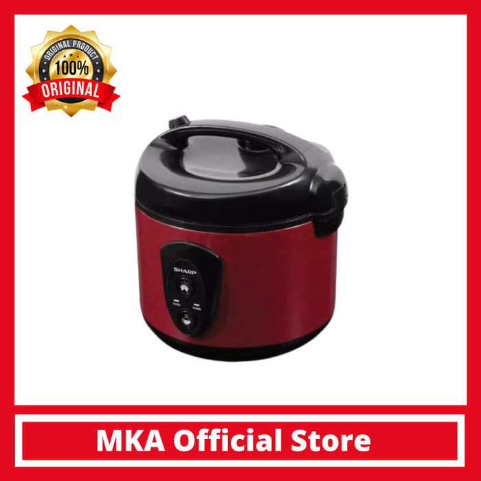 Sharp Rice Cooker 1.8 Liter Silver – KSN18MGSL