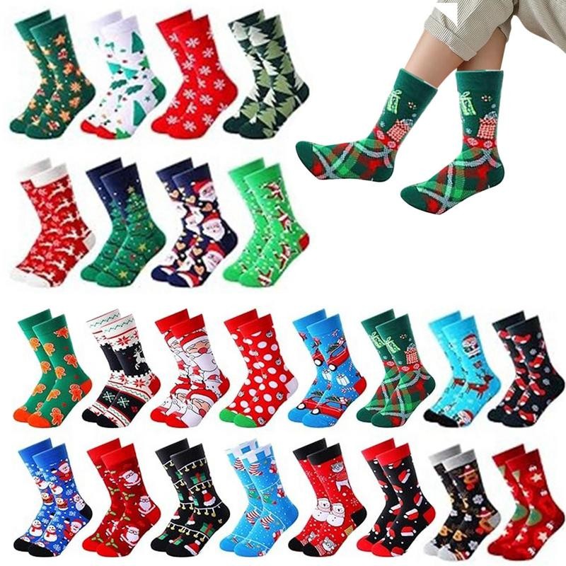

Christmas Socks Advent Calendar 24 Days Christmas Countdown Calendar 2024 24 Days navidad Stocking Stuffer Collectible Socks