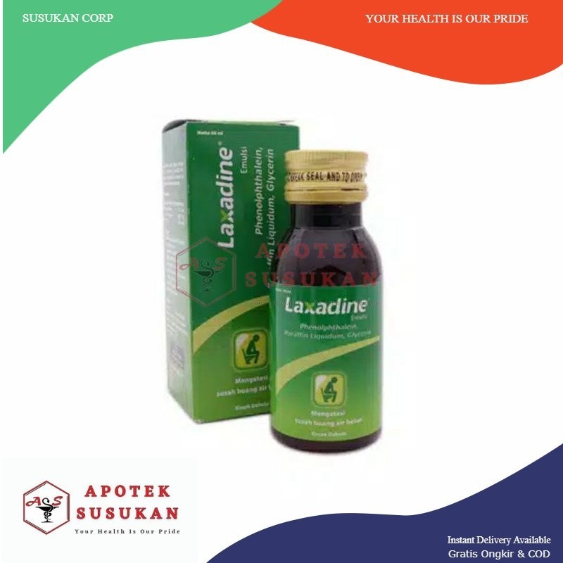 

Laxadine Syrup 60ml Mengatasi Susah Buang Air Besar