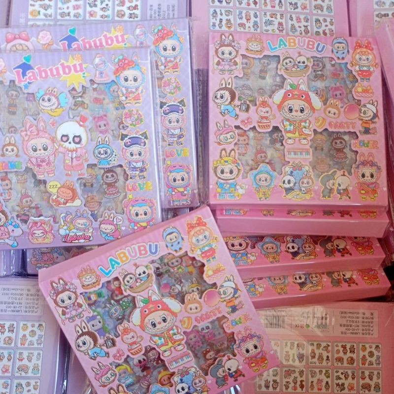 

STIKER LABUBU/ MOMO BOX ISI 100