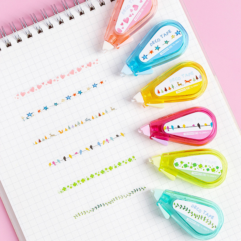 

Kawaii 5mm*5m Mini Pattern Portable Decorative Correction Tape Decoration Corrector School Office Supplies Gift Art Supplies