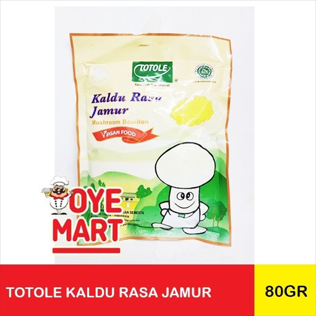 

TOTOLE KALDU RASA JAMUR 80GR/KALDU JAMUR