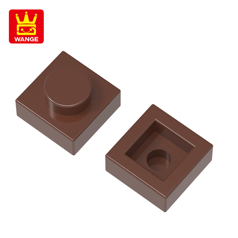 Wange 3024 50g/294Pcs 1x1 Brick Moc Short 1-Hole Color Spare Parts Compatible with Brick DIY Childre