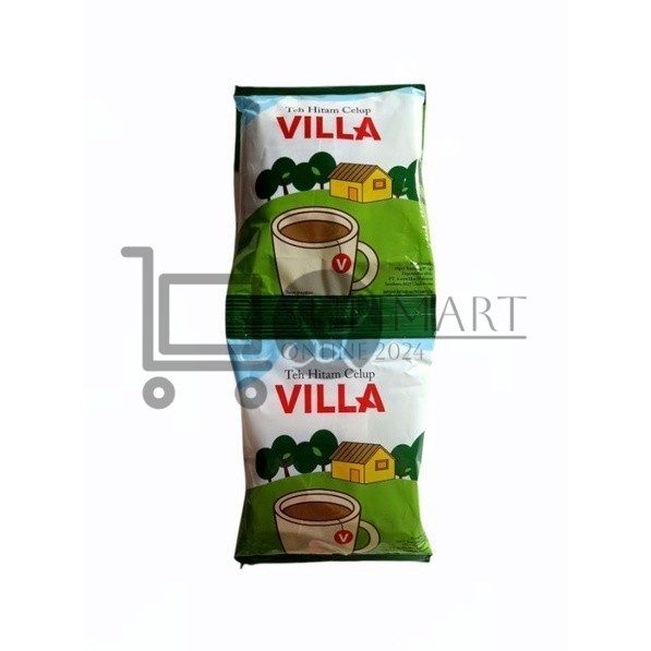 

Villa Teh Celup Renteng Isi 12pc Teh Kantong Villa 10gr Teh Hitam Celup Villa