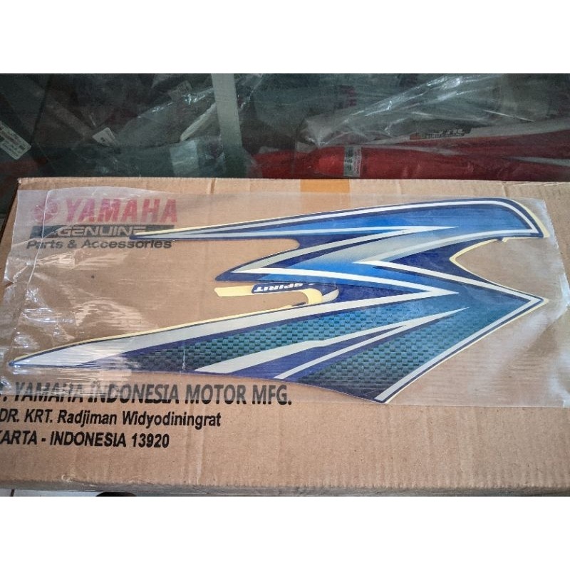 Stiker Striping RX King 2003 Biru