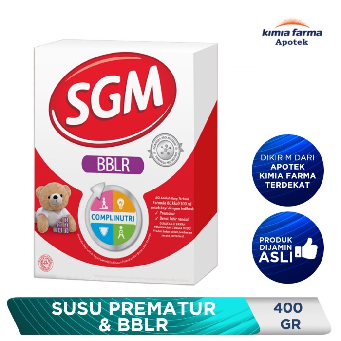 KFSALE SGM BBLR FORMULA BAYI BUBUK 400 GR / SUSU BBLR / KIMIA FARMA