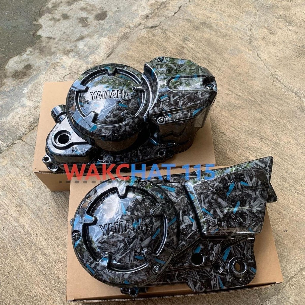 Bak Kopling RXKing RX King New Robot Kanan Kiri Carbon Kevlar