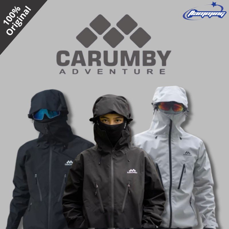 COD Jaket Gorpcore Carumby Monsoon, Drizzle dan Aoki anti air 100% Ori