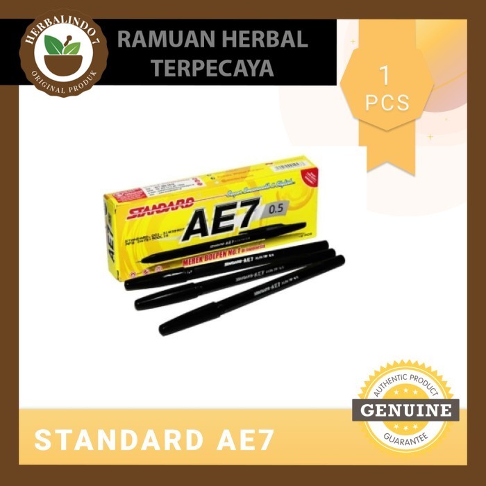 

Pulpen Pena Standard AE7 AE-7 AE 7 - Hitam ORIGINAL PRODUK