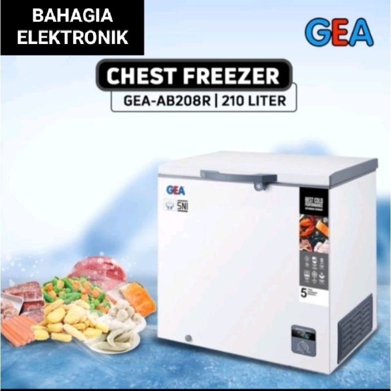 GEA AB-208R CHEST FREEZER/ FREEZER BOX 210Liter