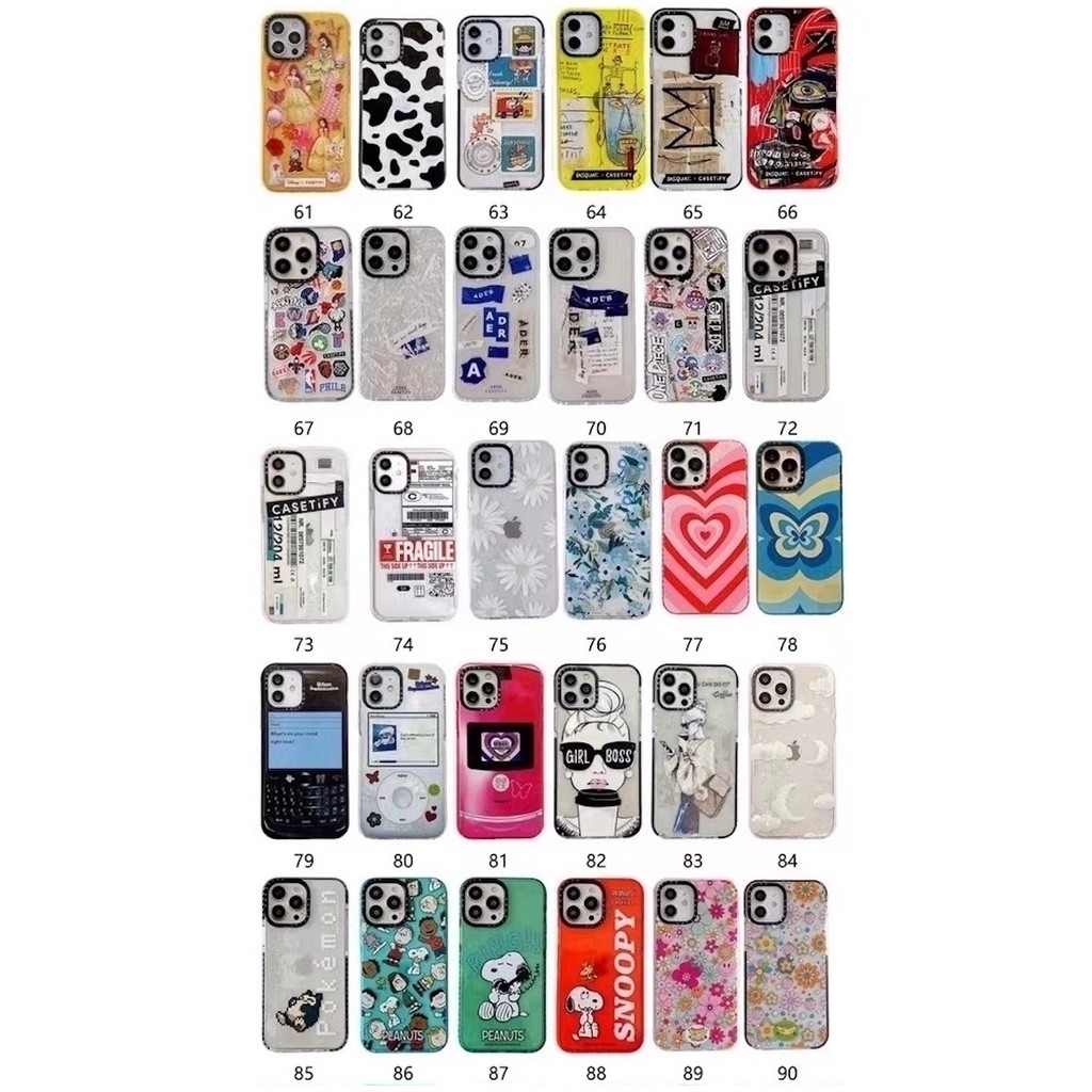 ☼ Blue Disney Princess Flowers Harry Potter Casetify Phone Case for iPhone 16 15 14 13 12 11 Pro Max