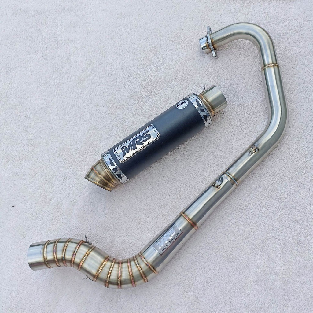 Knalpot MX King Malaysia Style Vixion Satria Fu Sonic150 CB150R CB 150 New Black Series Original MRS