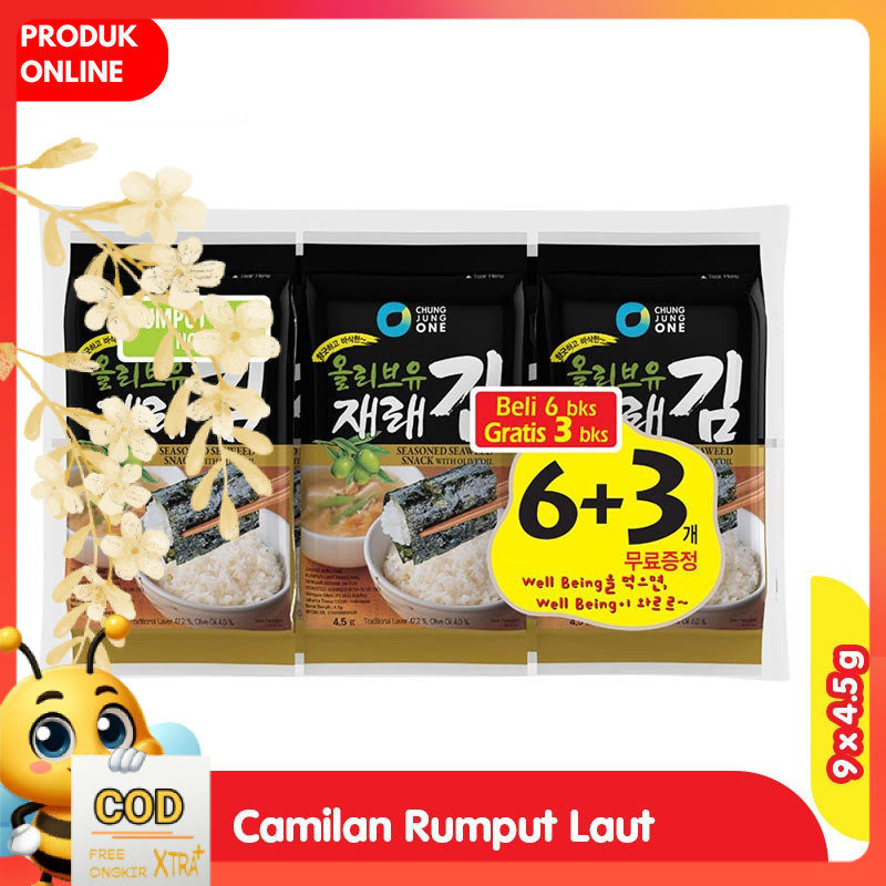 

Chung Jung One Camilan Rumput Laut 9 x 4.5 g