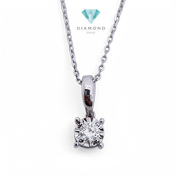 Liontin Solitaire Diamond 18K / Diamond Jewelry