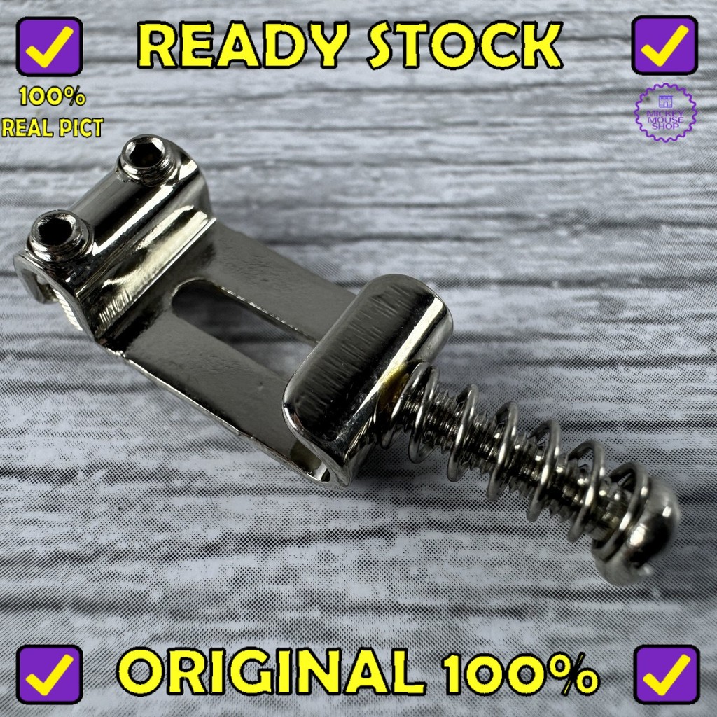 MAXCHEER MU2185-3 Vintage Guitar Bridge String Saddles for Electric Guitar Replacement Parts Gitar L