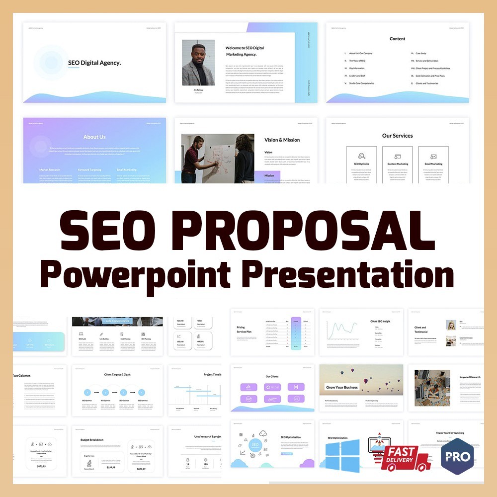 

NS SEO Proposal Powerpoint Presentation