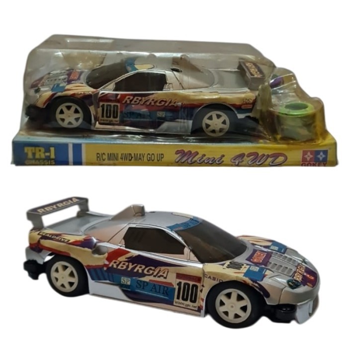 Mini 4wd Gokey Rbyrgia Silver - Mainan Tamiya