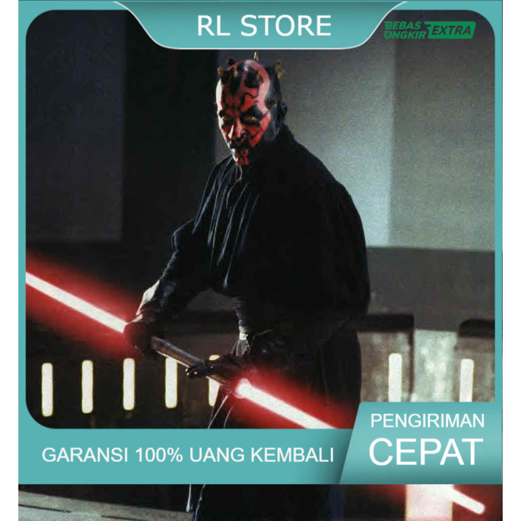 Pedang Mainan Double Bladed Lightsaber Star Wars