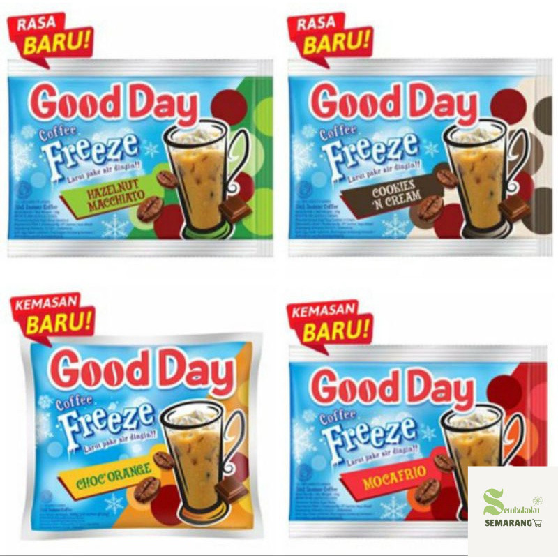

Good Day Freeze All Varian Renceng Isi (10 sachet x 30 gr) Murah - Sembakoku SMG