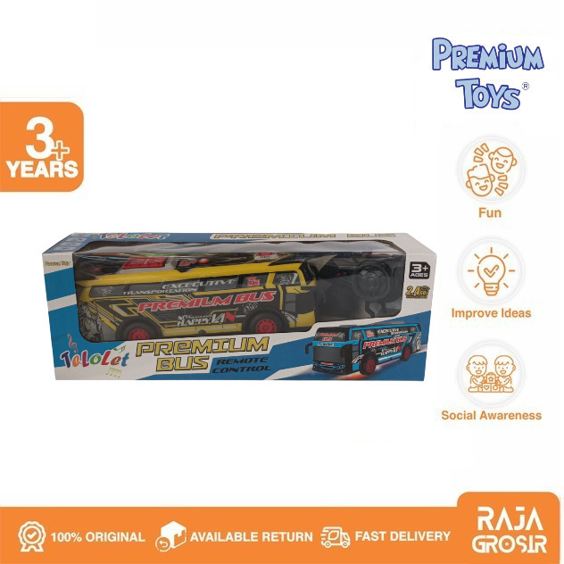 R/C Bus Premium Bus Telolet Warna Random