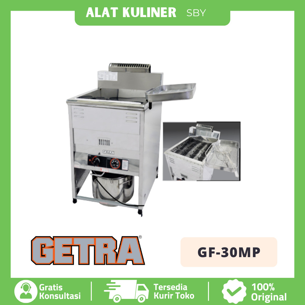 GETRA GF-30MP DEEP FRYER GAS THERMOSTAT STANDING
