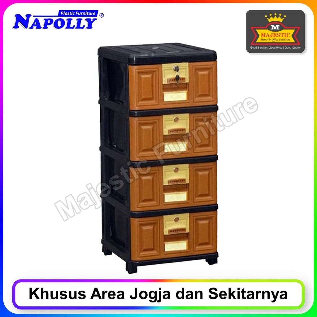 Container Plastik Napolly STA 4000 BK1 (Jogja)