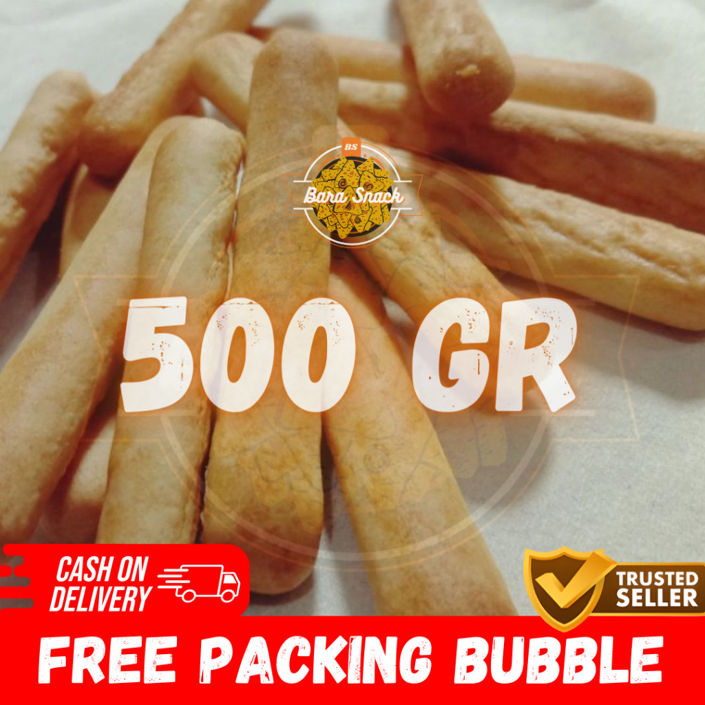 

[ 500gr ] Biskuit Stik Durian / Stik Nyam Nyam Renyah / Camilan Snack Kiloan Murah -B