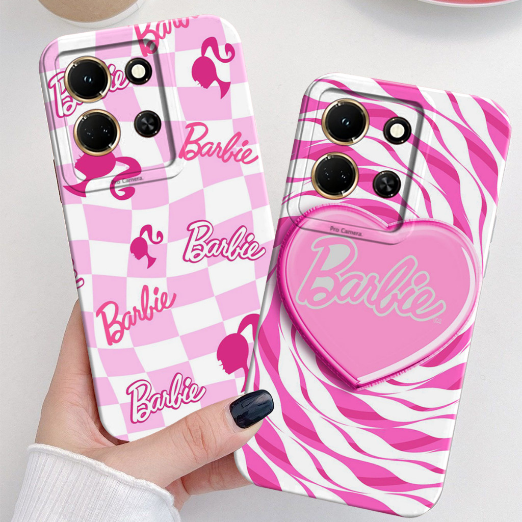 [IFLY1] Softcase Macaron Prokamera Infinix Note 30 2023 Motif Barbie Kekinian - Case Terbaru - Case 