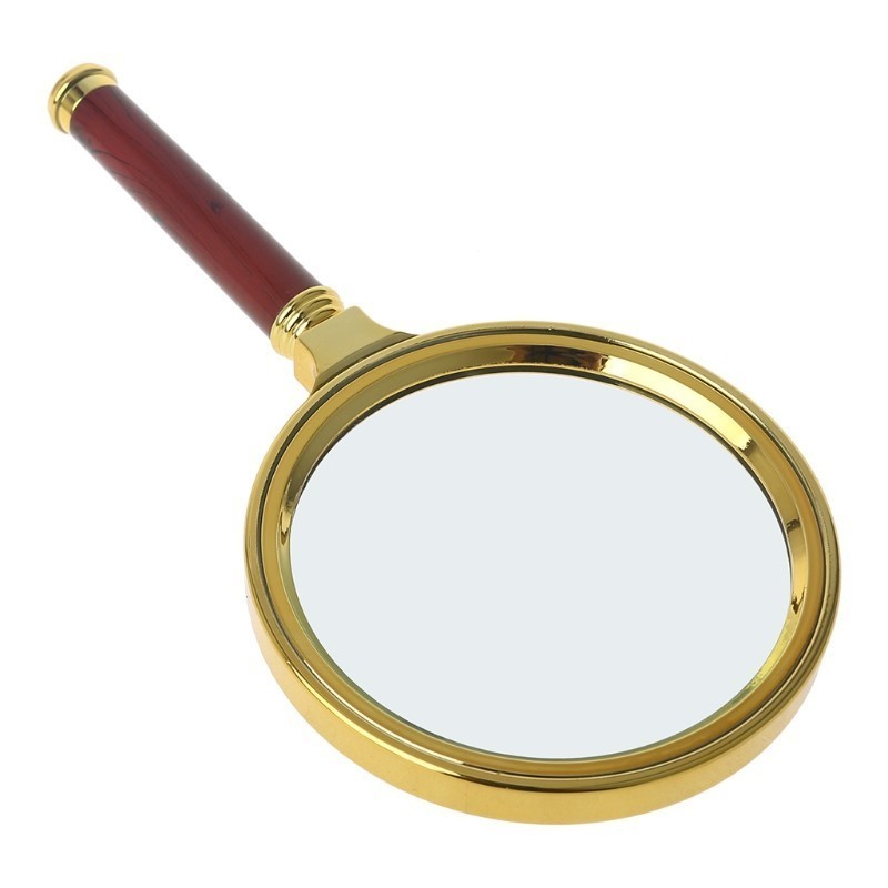 

HD Magnifying Glass 10X / Handheld Magnifier / Portable Observation Tool 70mm 80mm