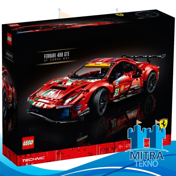 LEGO TECHNIC - 42125 - Ferrari 488 GTE “AF Corse #51”