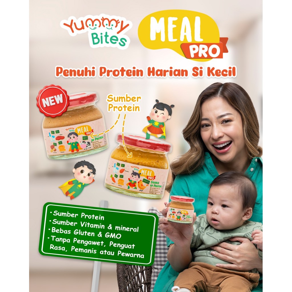YUMMY BITES - Yummy bites Meal Pro Beef / Yummy Bites meal Pro Chicken