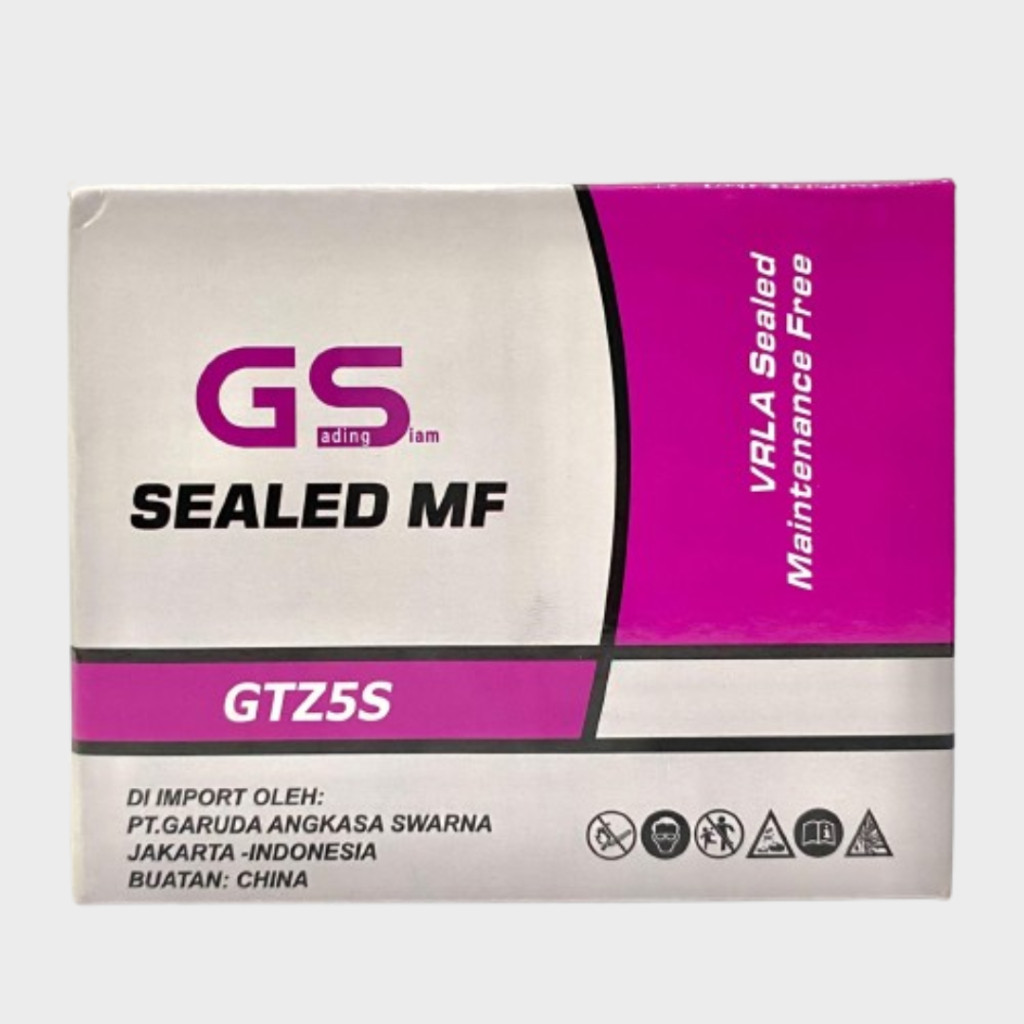 Aki Motor Vixion (old) / New Scorpio Z GTZ5S MF Accu Kering