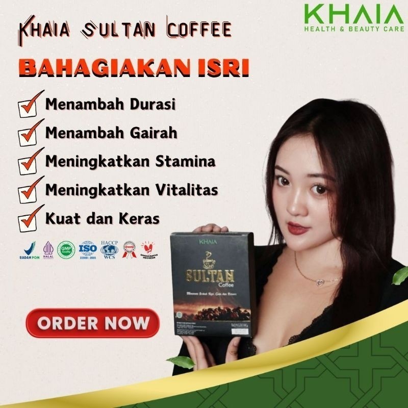 

Kopi Stamina Pria 1 Box isi 10 sachet Original Herbal Alami Berkualitas Kopi Gingseng