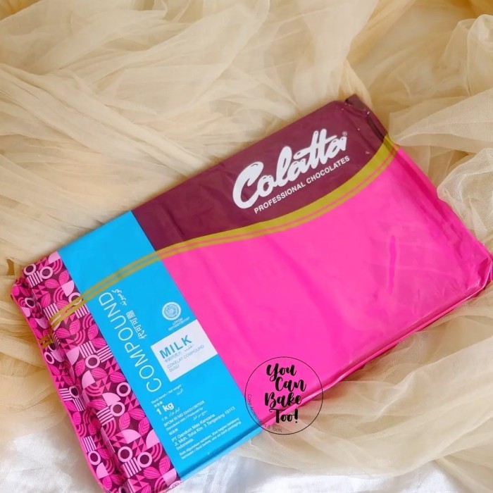 

Colatta Chocolate Compound 1kg - Dark Chocolate