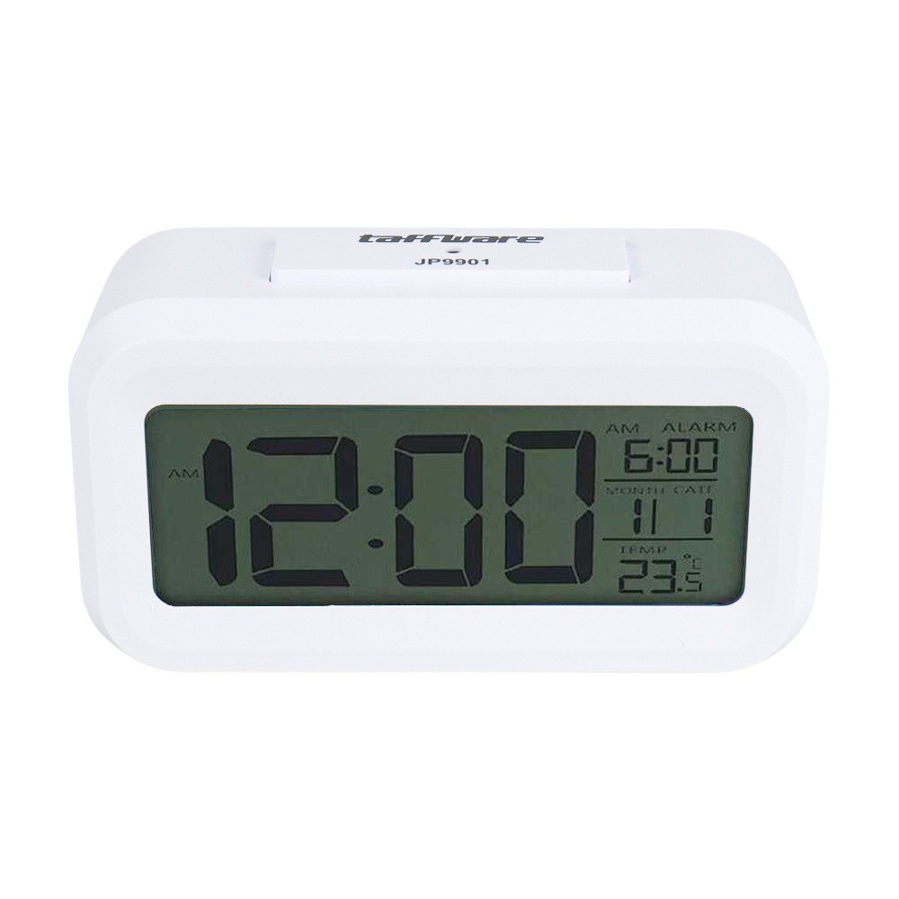 Jam Alarm Digital Jam LCD Digital Clock with Alarm Jam Meja Digital