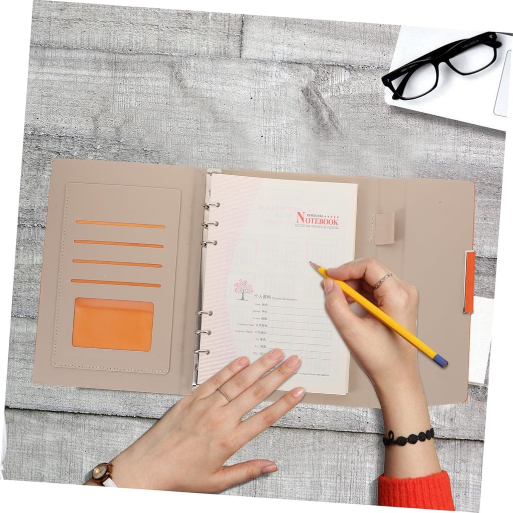 

A5 B5 New Binder Notebook Pu Leather Bible Notepad Folder Diary Weekly Planner Agenda Planner Note Books Travel Journa