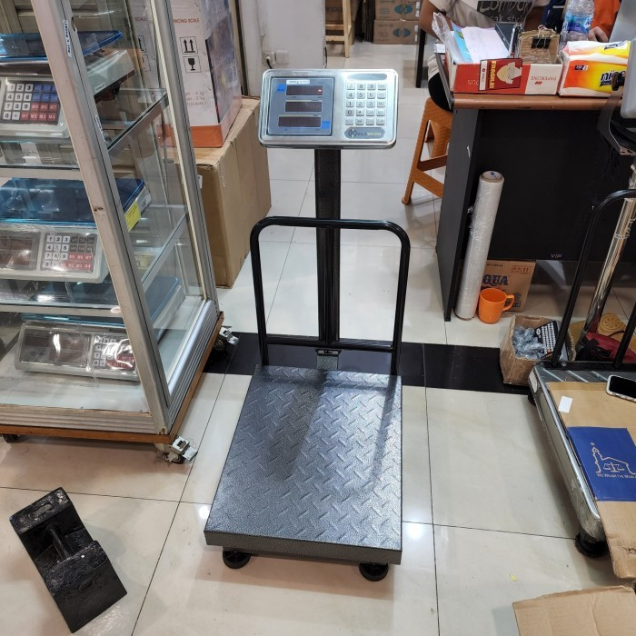 timbangan digital 150kg / timbangan barang 150kg NEWTECH BISA DILIPAT Original