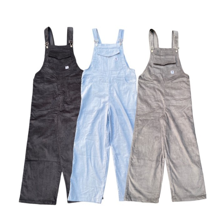 Stiego-Overall corduroy /baju kodok corduroy pria & wanita