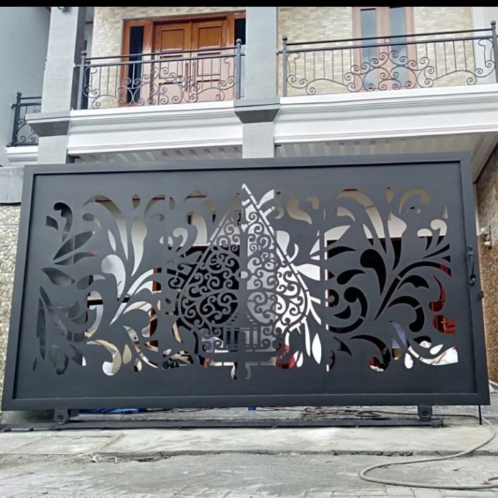 Pagar Minimalis modern Cutting Laser