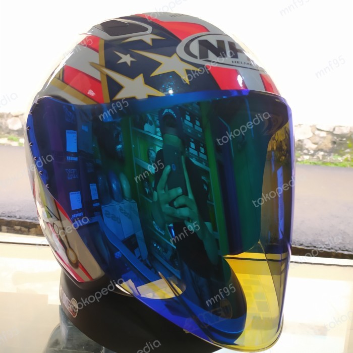 VISOR NHK R1 MAX R1 ELITE S1 GP PRO - IRIDIUM BLUE