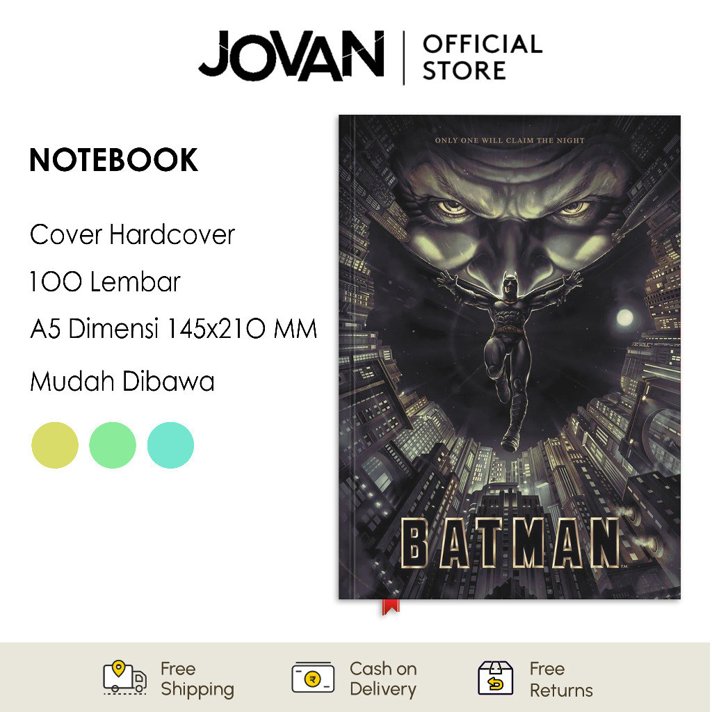 

Notebook Hardcover Custom Batman 12 Buku Tulis Catatan Note Agenda Planner Jurnal Diary Notebook Anime