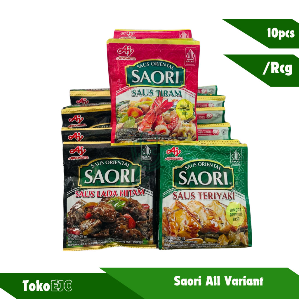 

[EJC] Ajinomoto Saori saus oriental renteng isi 10pcs