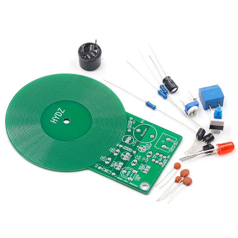 DIY Kit Metal Detector Kit Electronic Kit DC 3V-5V 60mm Non-contact Sensor Board Module DIY Electron
