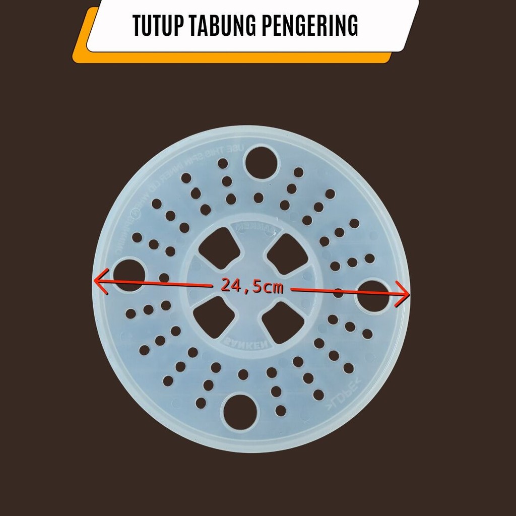 tutup tabung pengering mesin cuci sharp