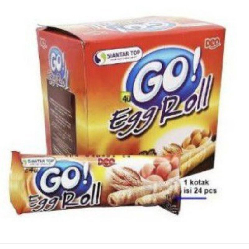 

Go Egg Roll 1 Box isi 24 pcs Renyah Enak Murah - Sembakoku Semarang