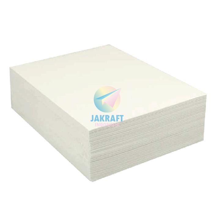 

(50 Lembar) Kertas Art Paper Carton Karton A4 310 Gsm Gram IDEO Putih White 2 Sisi Glossy Tebal