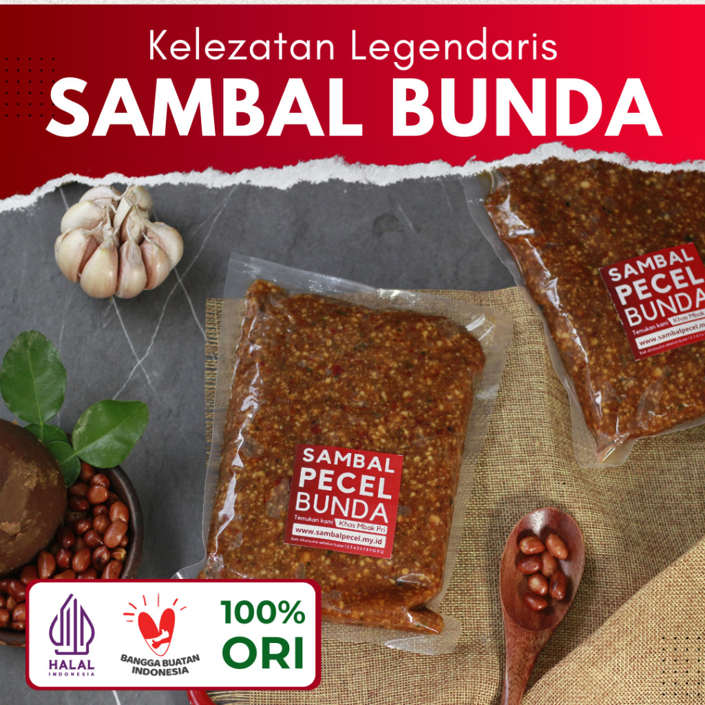 

TERLARIS Sambel Pecel Bunda Legendaris