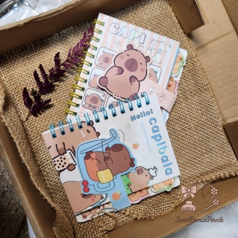 

NoteBook CAPIBALA / Memo karakter / Agenda Harian